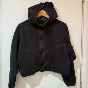 Nike cropped funnel neck hoodie